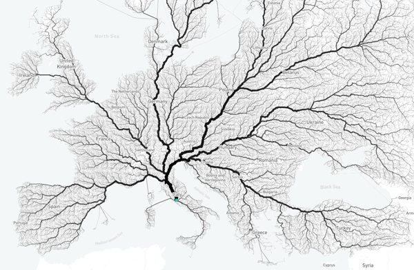 Генетики подтвердили поговорку «Все дороги ведут в Рим»